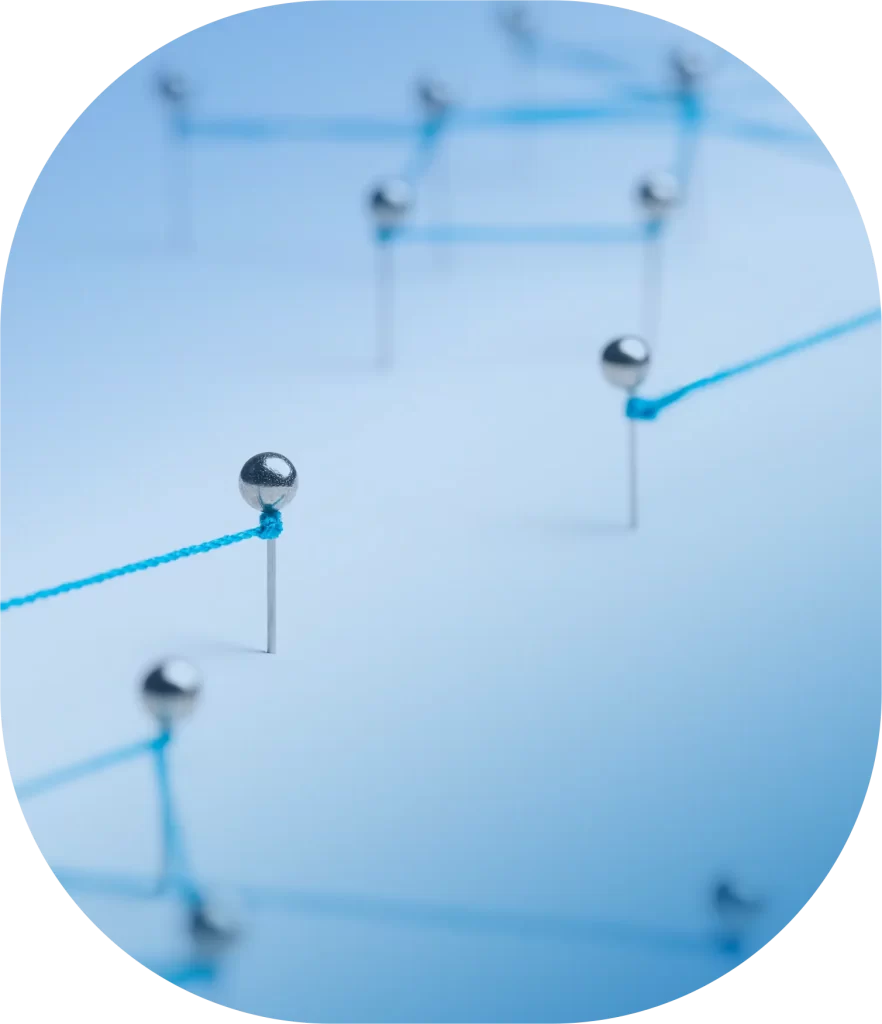 Connection dots