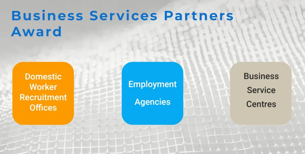 Business Services Partners Categories